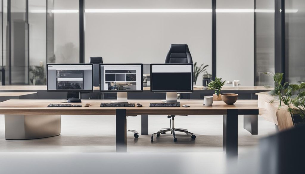 Minimalistische webdesigner