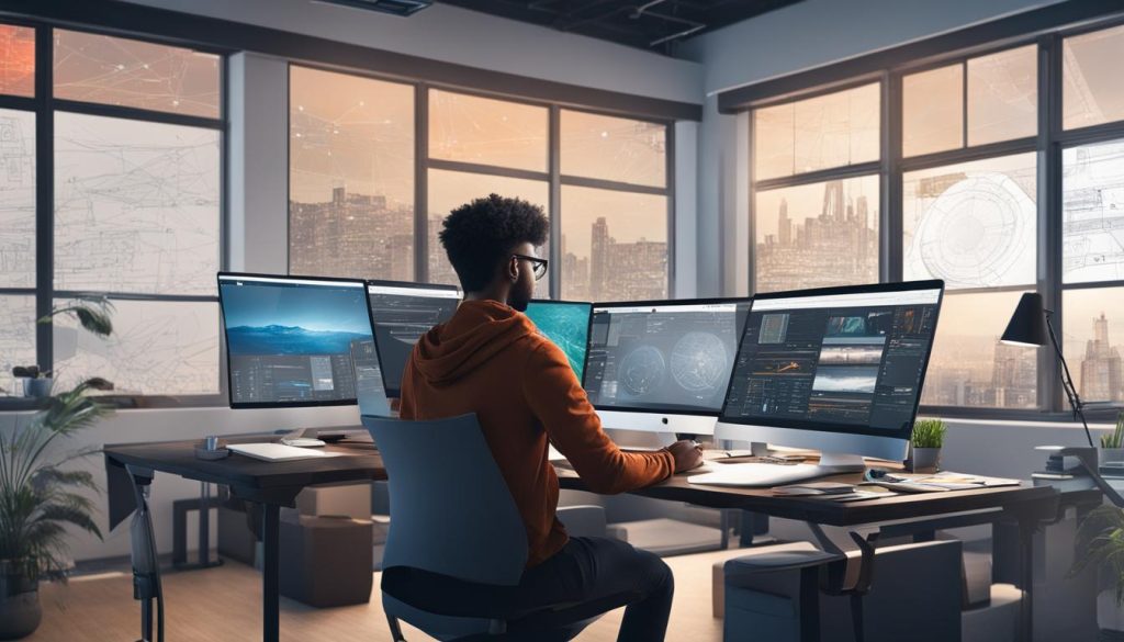 Mobiele app webdesigner